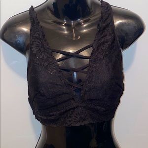 Black Strappy Bralette